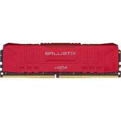Оперативна пам'ять Crucial 8 GB DDR4 3200 MHz Ballsitix Red (BL8G32C16U4R) фото