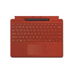 Клавіатура Microsoft Surface PRO X Keyboard Pen Bundle Poppy Red (25O-00027) фото