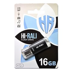 Flash пам'ять Hi-Rali 16 GB Rocket series Black (HI-16GBVCBK) фото