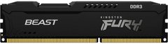 Оперативная память Kingston FURY 8 GB DDR3 1600 MHz Beast Black (KF316C10BB/8) фото