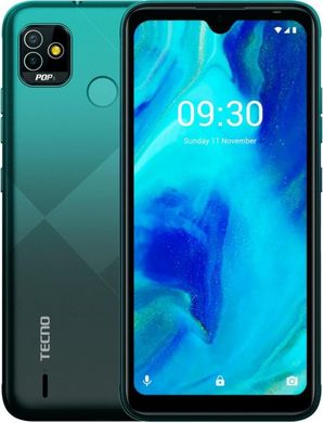 Смартфон Tecno POP 5 BD2d 2/32GB Ice Lake Green (4895180775109) фото