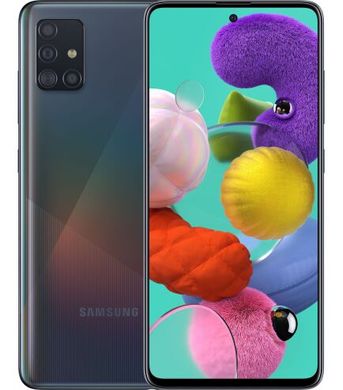 Смартфон Samsung Galaxy A51 6/128GB Crush Black фото
