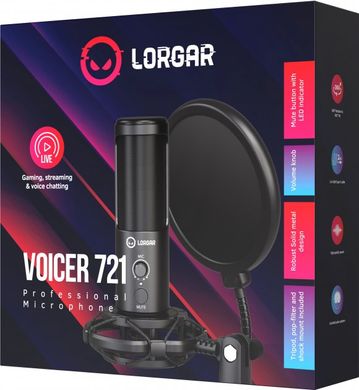 Мікрофон Lorgar Voicer 721 (LRG-CMT721) фото