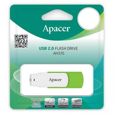 Flash пам'ять Apacer 16 GB AH335 Green (AP16GAH335G-1) фото