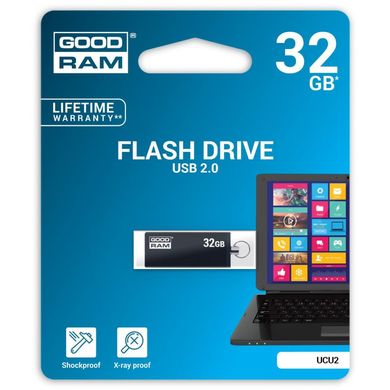 Flash пам'ять Goodram 32 GB Black (UCU2-0320K0R11) фото