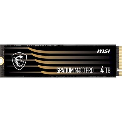 SSD накопичувач MSI Spatium M480 Pro 4 TB (S78-440R050-P83) фото