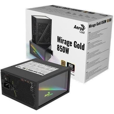 Блок живлення AeroCool Mirage Gold 650 (ACPG-MD65FEC.11) 650W фото