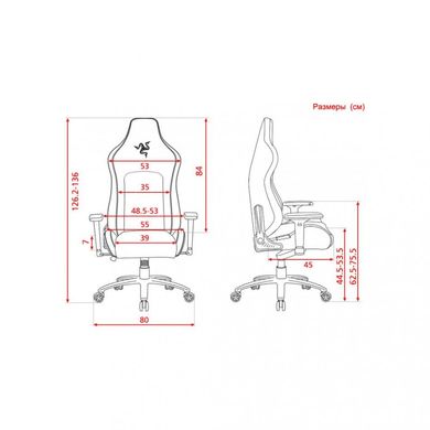 Геймерское (Игровое) Кресло Razer Iskur fabric (RZ38-02770300-R3G1) фото