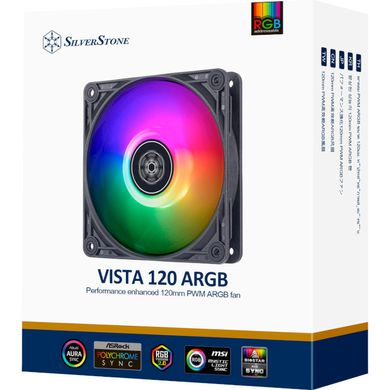 Вентилятор SilverStone Vista VS120B-ARGB (SST-VS120B-ARGB) фото