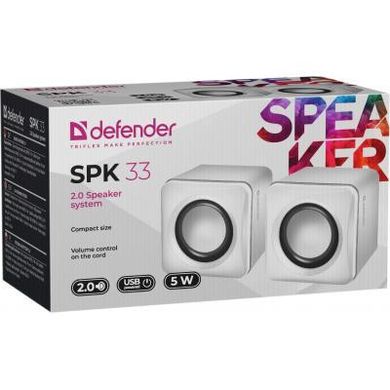 Колонка Defender SPK 33 White (65631) фото