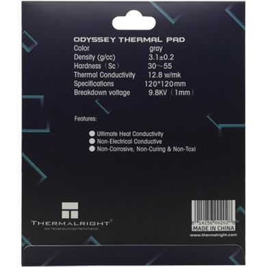 Термопрокладка Thermalright Odyssey 120x120x0.5mm (814256002028) фото