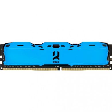 Оперативна пам'ять GOODRAM 8 GB DDR4 3200 MHz IRDM X BLUE (IR-XB3200D464L16SA/8G) фото