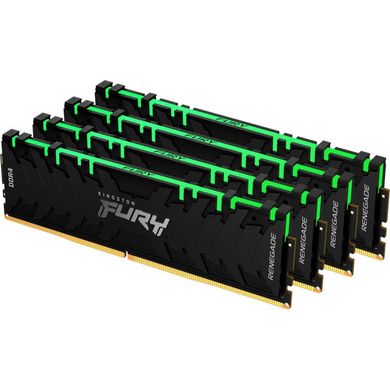 Оперативна пам'ять Kingston FURY 32 GB (4x8GB) DDR4 3600 MHz Renegade RGB (KF436C16RBAK4/32) фото