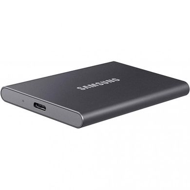 SSD накопитель Samsung T7 2 TB Titan Gray (MU-PC2T0T/WW) фото