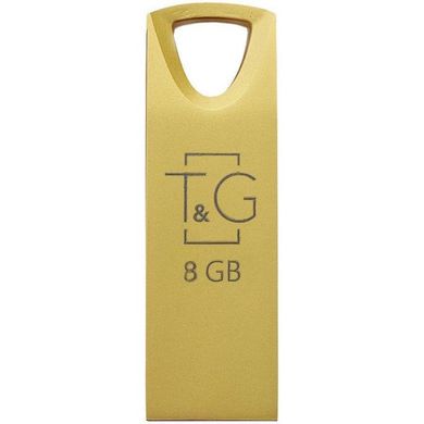 Flash память T&G 8GB 117 Metal Series Gold (TG117GD-8G) фото