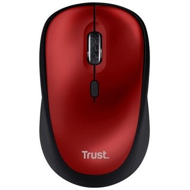 Мышь компьютерная Trust Yvi+ Silent Eco Wireless Red (24550) фото