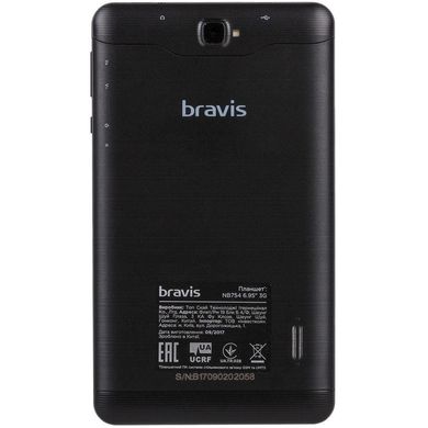 Планшет Bravis NB754 6.95" 3G Black фото