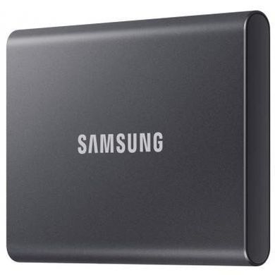 SSD накопичувач Samsung T7 500 GB Titan Gray (MU-PC500T/WW) фото