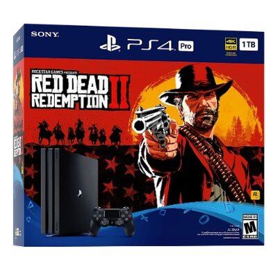 Ігрова приставка Sony Playstation 4 Pro 1TB + Red Dead Redemption 2 фото