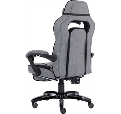 Геймерское (Игровое) Кресло GT Racer X-2749-1 Fabric Gray\Black Suede фото