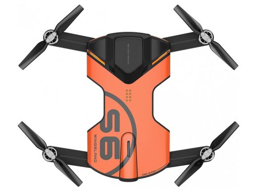 Квадрокоптер Wingsland S6 GPS 4K Pocket Drone (Orange) фото