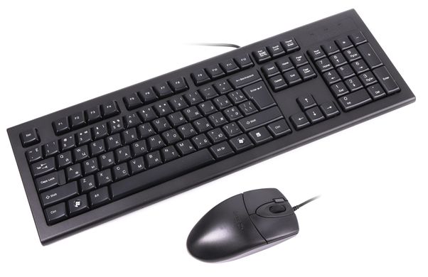 Комплект (клавіатура+миша) A4tech KRS-8520D USB Black фото