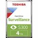 Toshiba S300 4 TB (HDWT840UZSVA) подробные фото товара