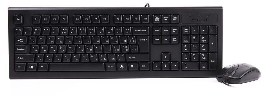 Комплект (клавиатура+мышь) A4tech KRS-8520D USB Black фото