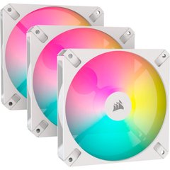 Вентилятор Corsair iCUE AR120 Digital RGB 120mm PWM Fan Triple Pack White (CO-9050169-WW) фото