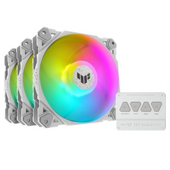 Вентилятор Asus TUF Gaming TF120 ARGB Triple Fan Kit (90DA0033-B09030) White фото