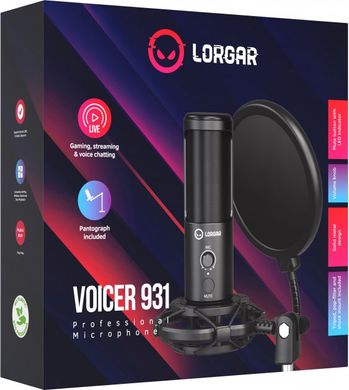 Мікрофон Lorgar Voicer 931 (LRG-CMT931) фото