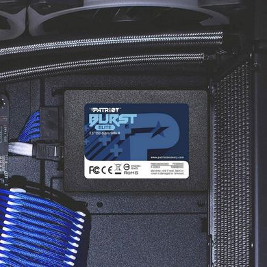 SSD накопичувач PATRIOT Burst Elite 120 GB (PBE120GS25SSDR) фото