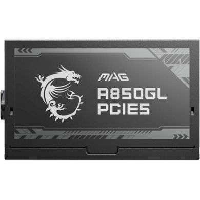 Блок живлення MSI MAG 850W PCIE5 (A850GL) фото