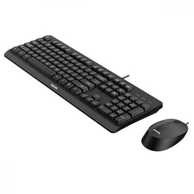 Комплект (клавіатура+миша) Philips SPT6207BL/00 фото