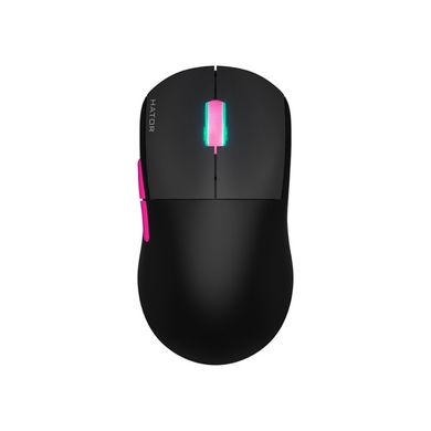 Миша комп'ютерна HATOR Quasar 2 Ultra 4K Wireless Black/Pink (HTM570BP) фото