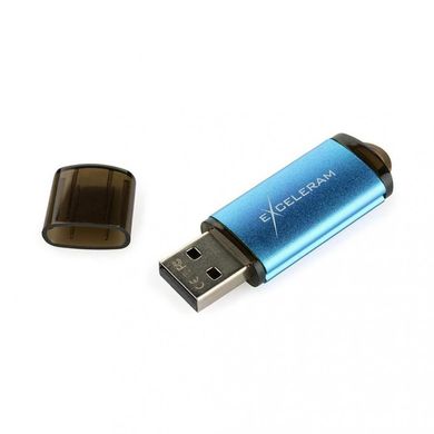 Flash память Exceleram 32 GB A3 Series Blue USB 2.0 (EXA3U2BL32) фото
