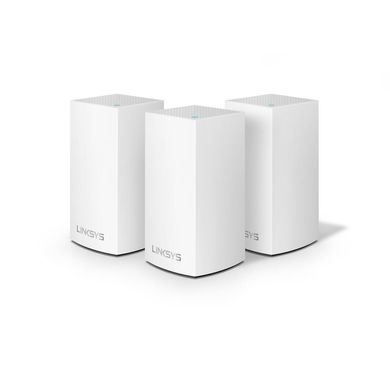Маршрутизатор и Wi-Fi роутер Linksys Velop Intelligent Mesh WiFi System 3-Pack White (VLP0103) фото