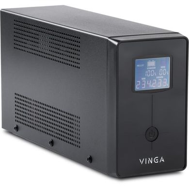 ИБП Vinga LCD 1500VA metal case (VPC-1500M) фото