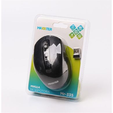 Мышь компьютерная Maxxter Mr-335 Black фото