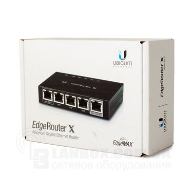 Маршрутизатор и Wi-Fi роутер Ubiquiti EdgeRouter X (ER-X) фото