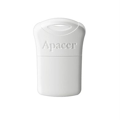 Flash пам'ять Apacer 64 GB AH116 USB 2.0 White (AP64GAH116W-1) фото