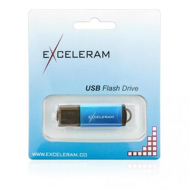 Flash память Exceleram 32 GB A3 Series Blue USB 2.0 (EXA3U2BL32) фото