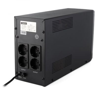 ИБП Vinga LCD 1500VA metal case (VPC-1500M) фото