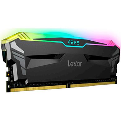 Оперативная память Lexar 32 GB (2x16GB) DDR4 3600 MHz Ares RGB Black (LD4BU016G-R3600GDLA) фото