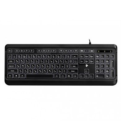 Клавіатура 2E KS120 USB Black (2E-KS120UB) фото