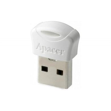 Flash память Apacer 64 GB AH116 USB 2.0 White (AP64GAH116W-1) фото