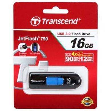 Flash пам'ять Transcend 16 GB JetFlash 790 TS16GJF790K фото