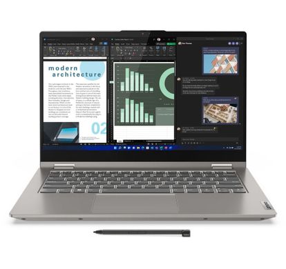 Ноутбук Lenovo ThinkBook 14s Yoga G2 IAP Mineral Gray (21DM000GRA) фото