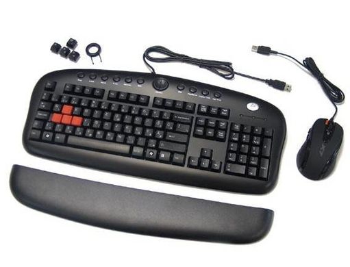 Комплект (клавиатура+мышь) A4Tech KX-2810BK фото