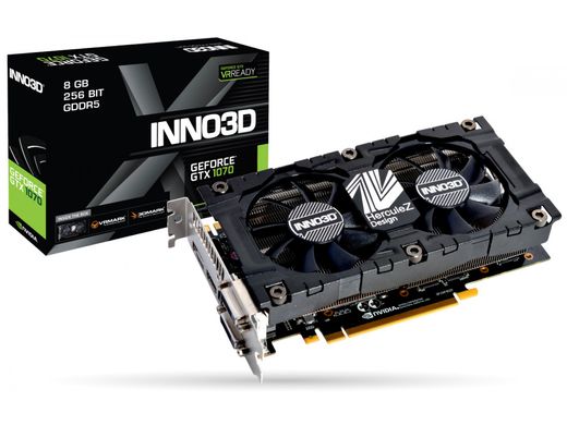 INNO3D GeForce GTX 1070 HerculeZ X2 V4 (N1070-4SDV-P5DS)